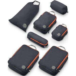 Large Compression Packing Cubes for Travel-Packing Cube Luggage Organizers